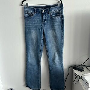 Women's Blue Flare Jeans